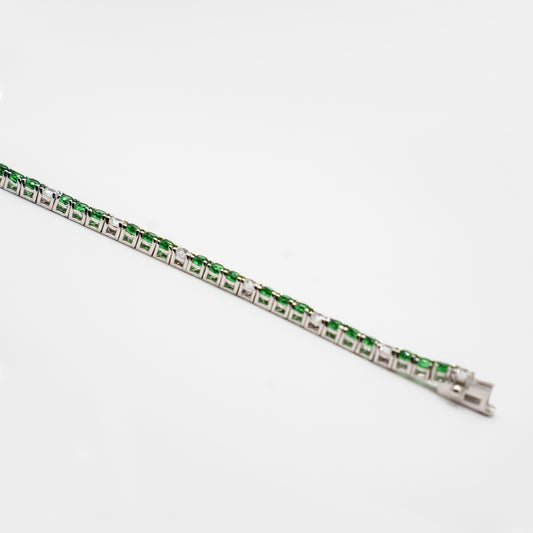 Bracciale Tennis con Pietre Colorate | Madonia Gioielli