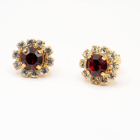 Orecchini Margherita strass