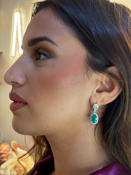 Orecchini Ovale | Luxury Smeraldo