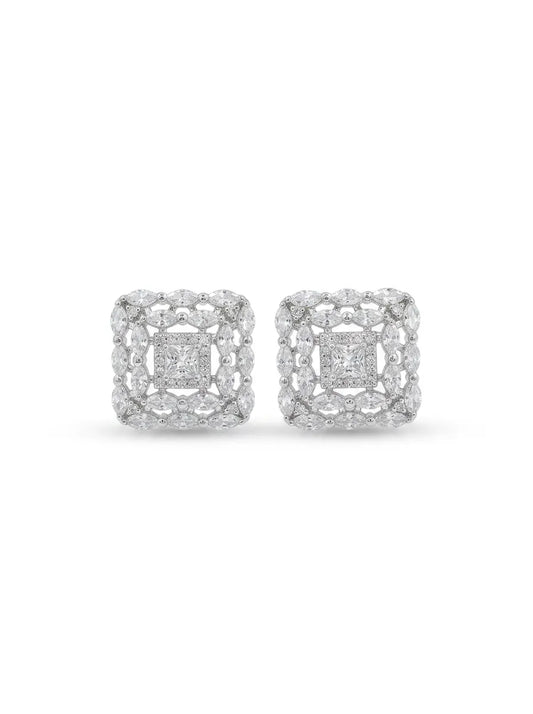 Orecchini Shine Pavè | Argento 925