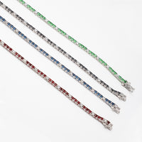 Bracciale Tennis con Pietre Colorate | Madonia Gioielli