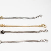 Bracciale Eternity in Argento con Nodo