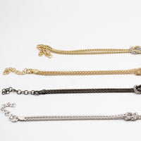 Bracciale Eternity in Argento con Nodo