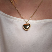 Collana Golden Heart | Argento 925 dorato