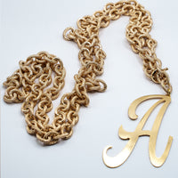 Collana Lettere Gold | Gioiello Elegante e Personalizzabile