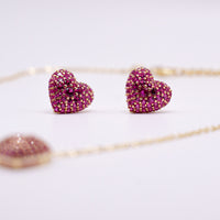 Parure Cuore Barbie | Argento 925 Placcato Oro