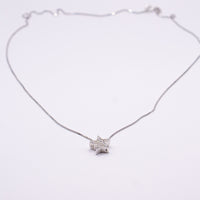 Collana Stella Luminosa con Zirconi | Argento 925 placcato oro