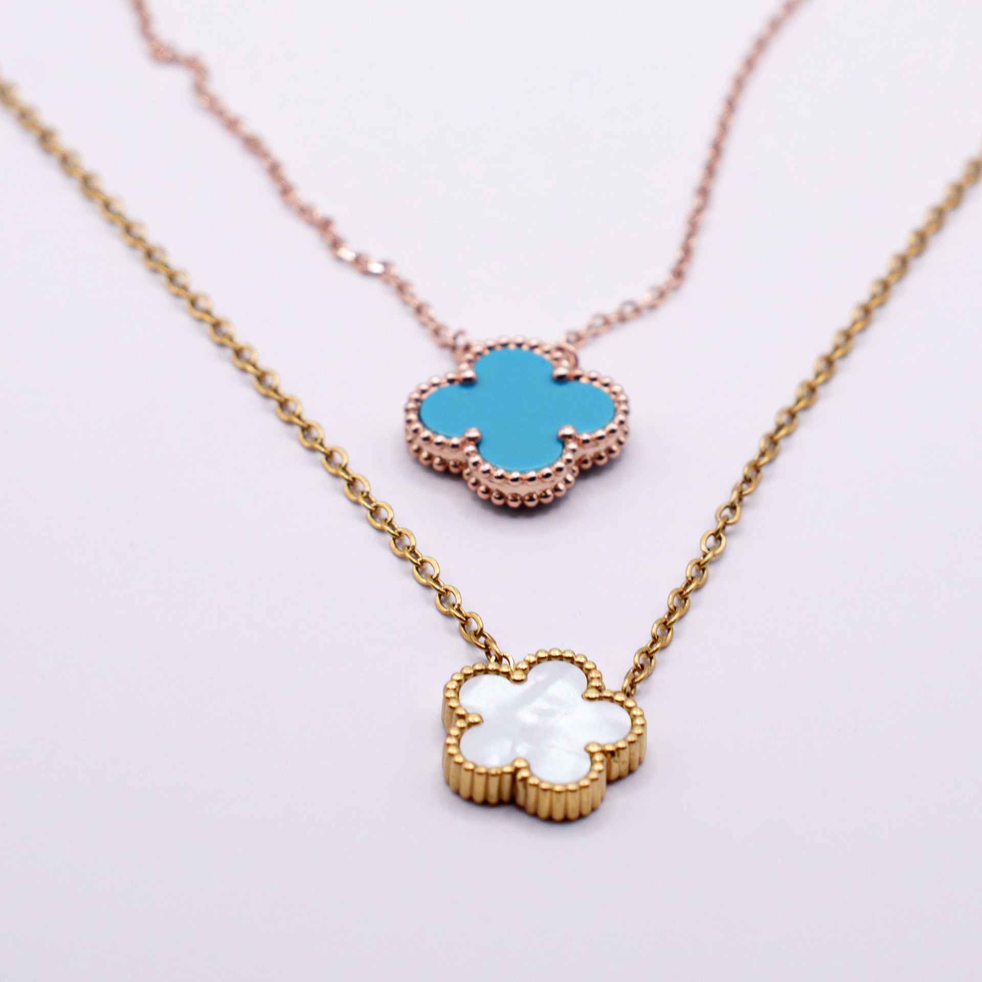 Collana donna Rue des Mille in argento 925 quadrifoglio GR-002 QUAD Collana donna Rue des Mille in argento 925 quadrifoglio GR-002 QUAD