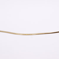 Collana Fettuccia Oro | Gioiello Minimal Chic