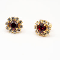 Orecchini Margherita strass
