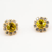Orecchini Margherita strass