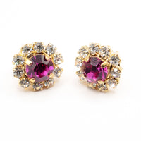 Orecchini Margherita strass