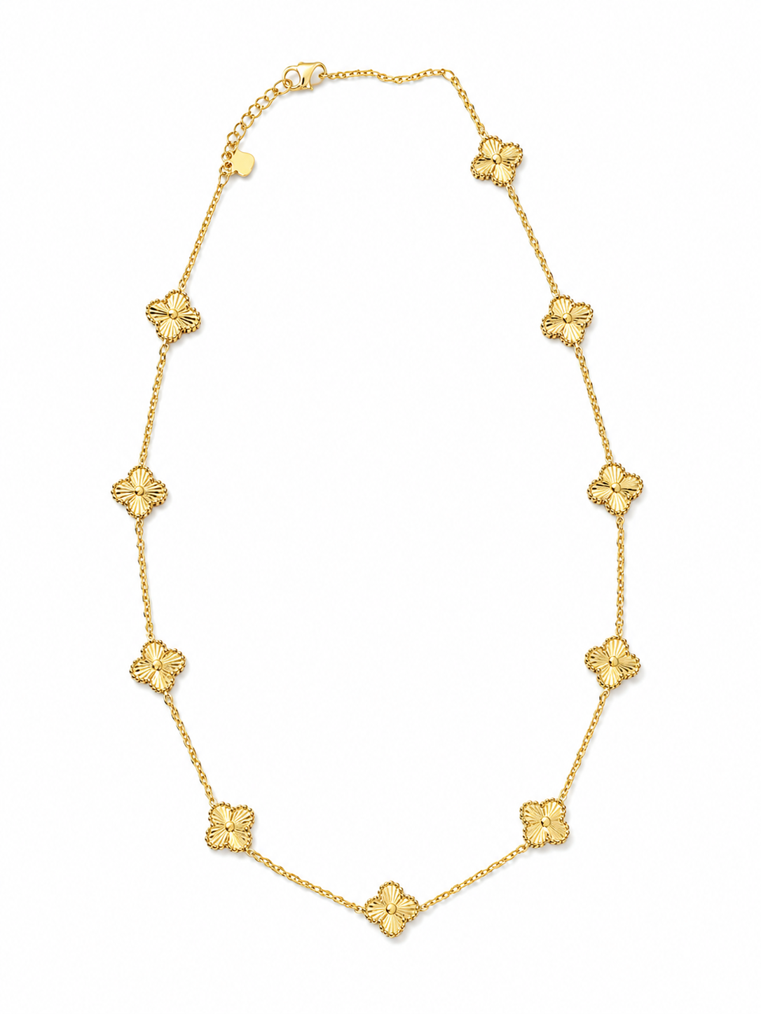 Collana Quadrifogli | Argento 925
