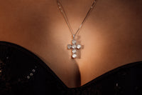 Collana Croce Cristal
