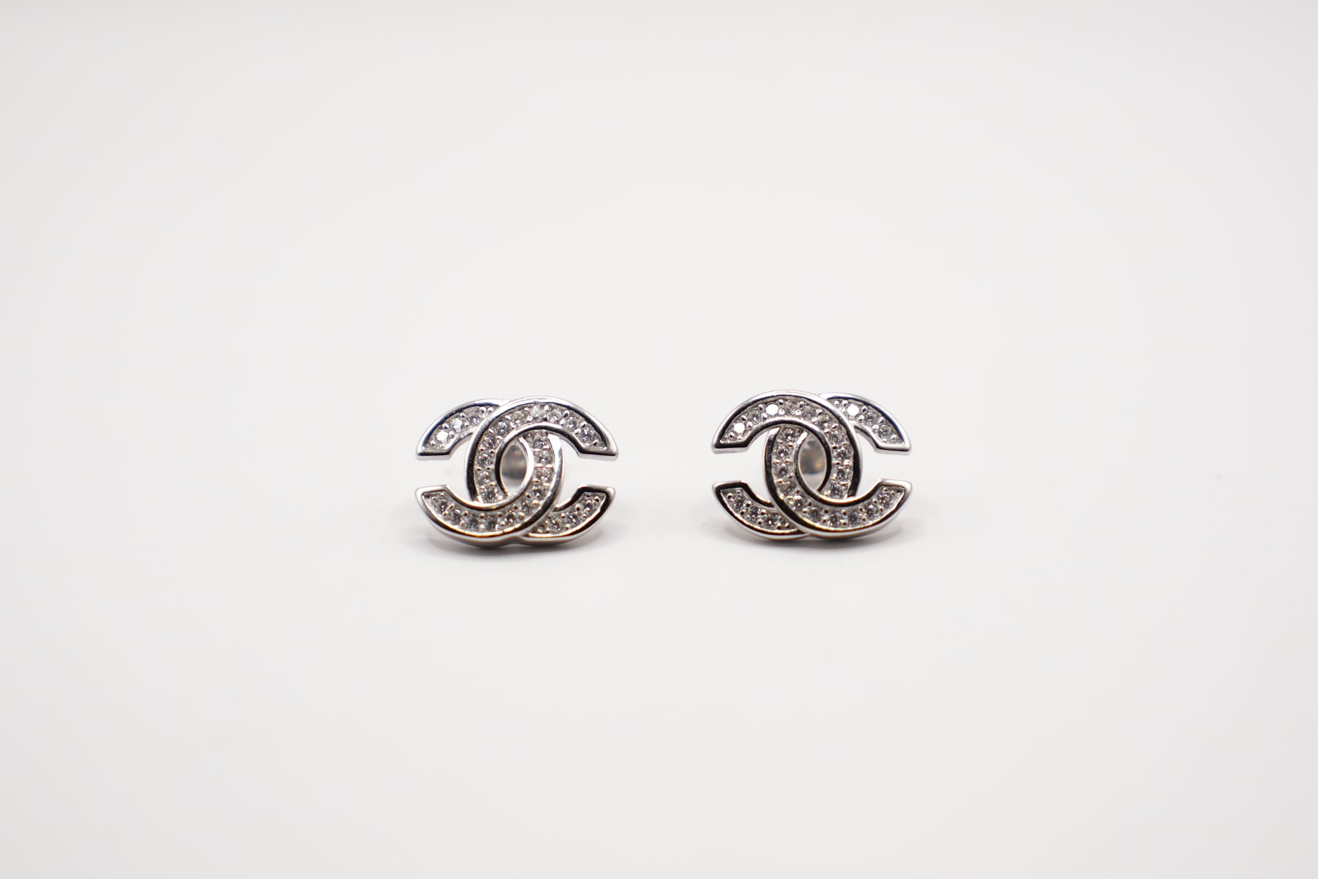 Orecchini Coco medium|argento 925|zirconi