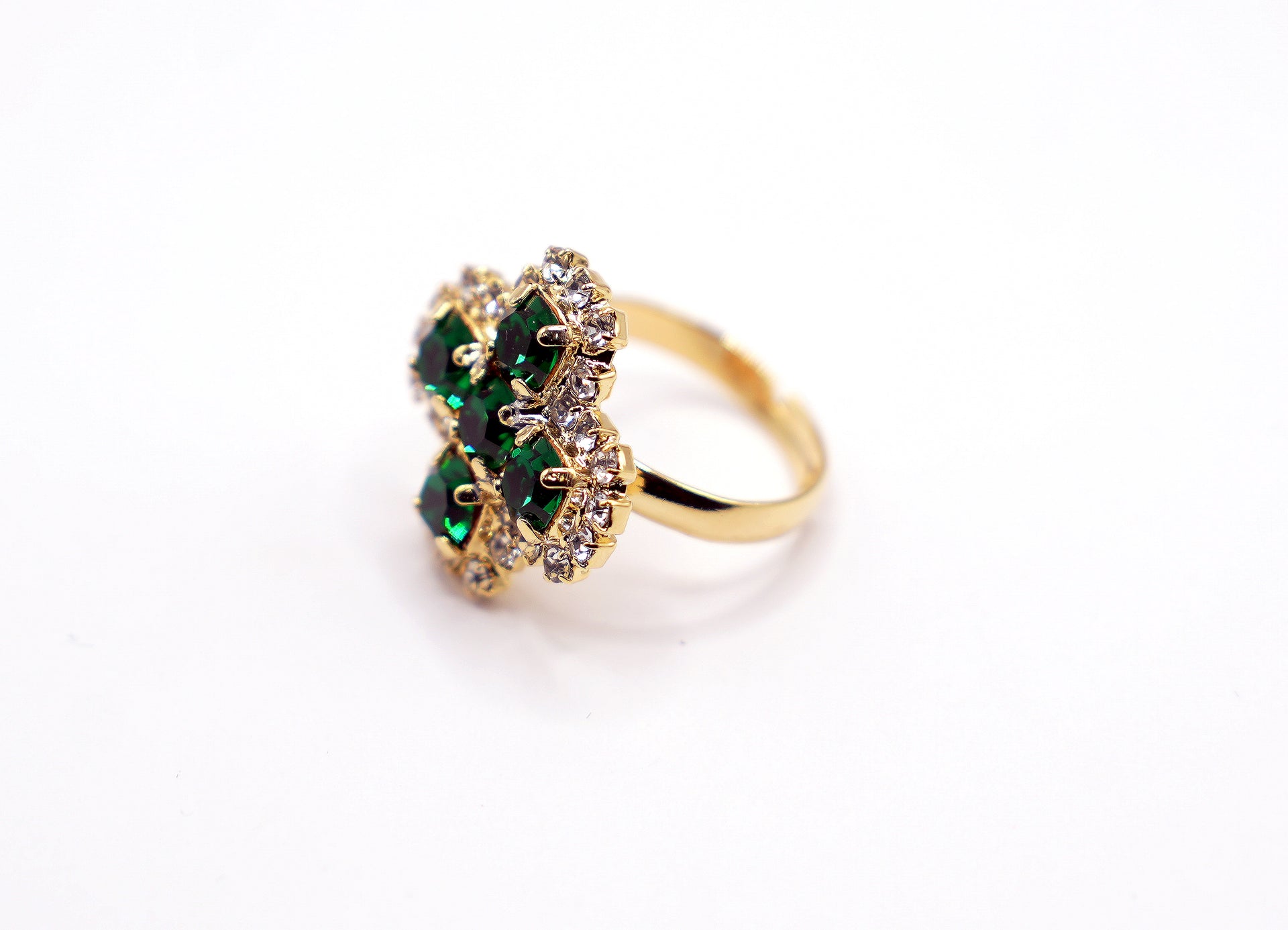 Anello Annalisa| Anello Donna Regolabile | Gioielli Eleganti Oro | Accessori Moda Floreali