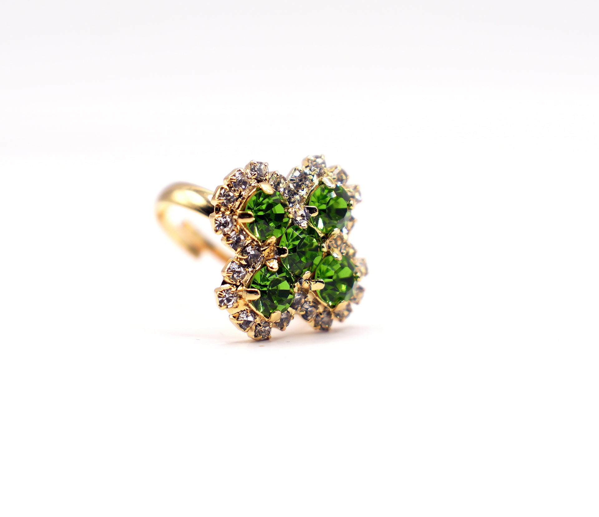 Anello Annalisa| Anello Donna Regolabile | Gioielli Eleganti Oro | Accessori Moda Floreali
