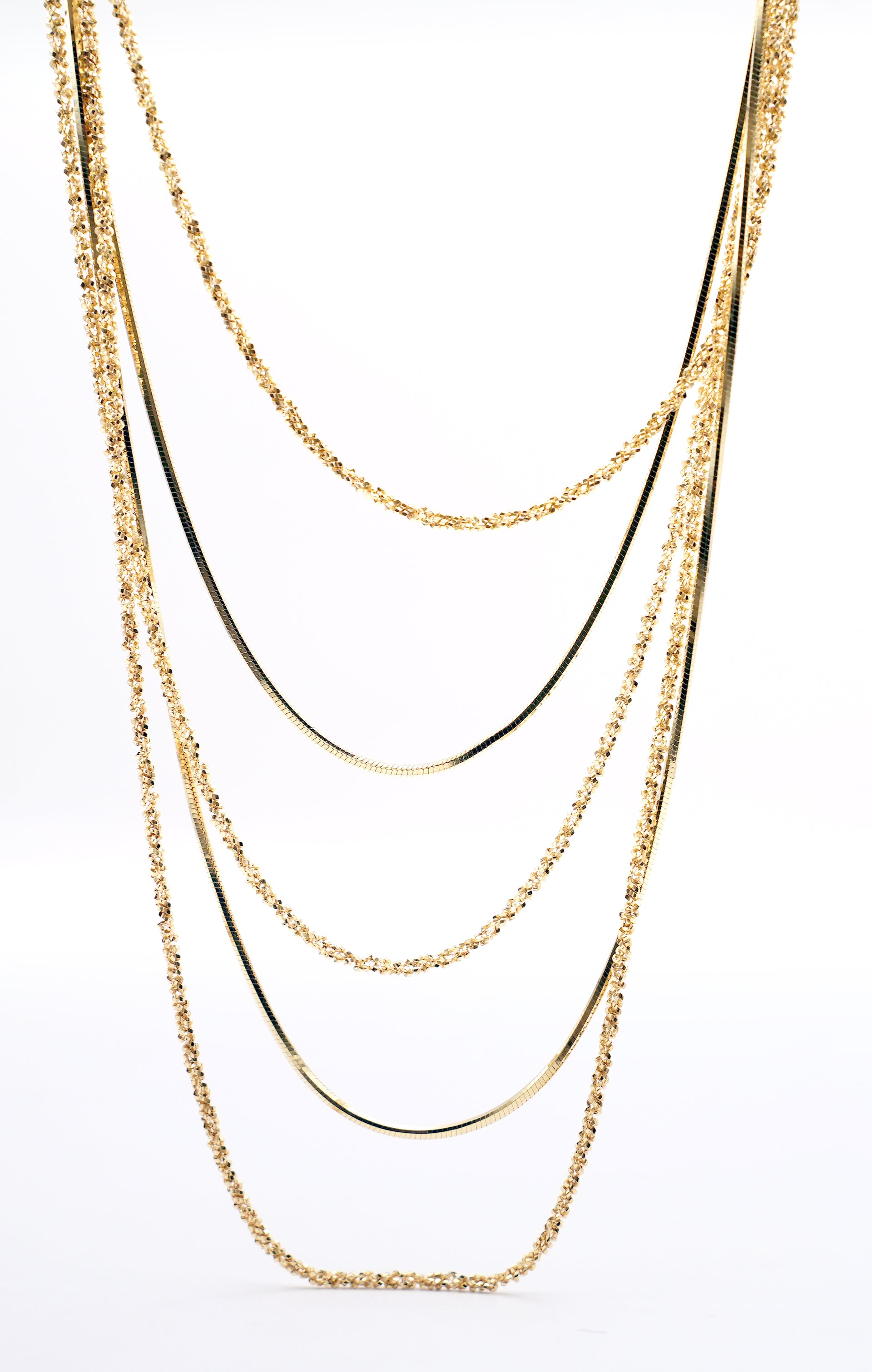 Collana Multi fili | Argento 925