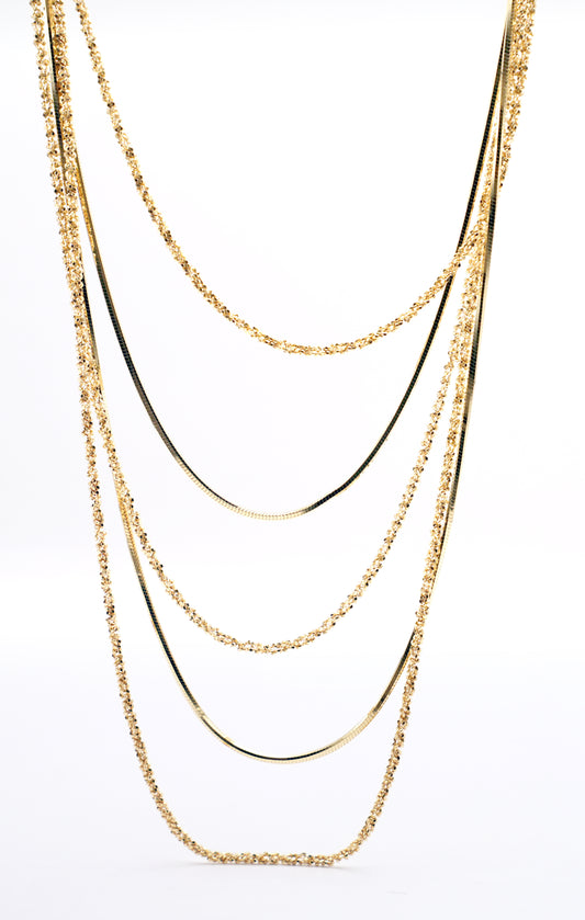 Collana Multi fili | Argento 925
