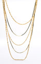 Collana Multi fili | Argento 925