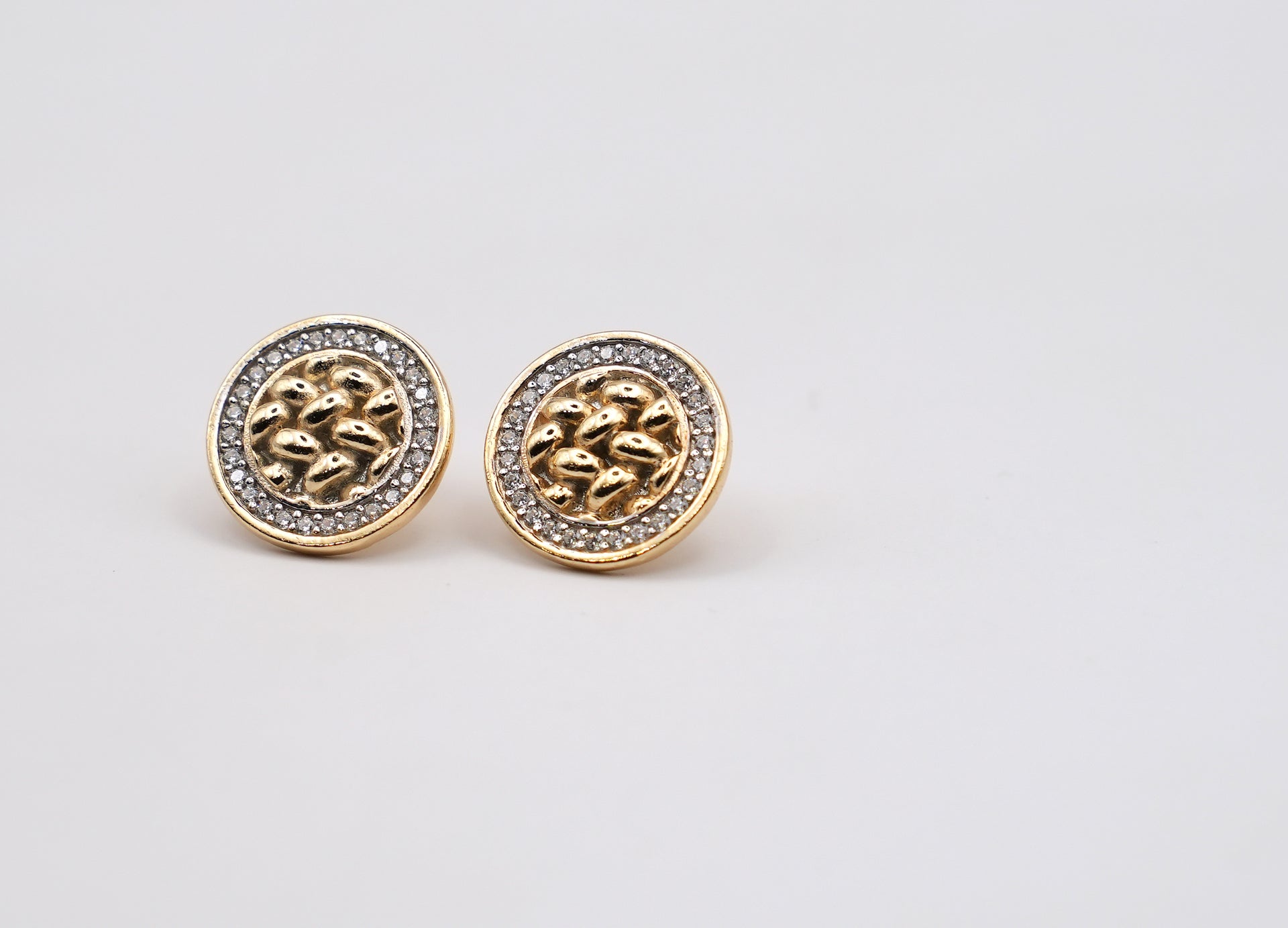 Orecchini Tondo Gold|Silver