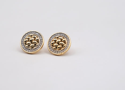 Orecchini Tondo Gold|Silver