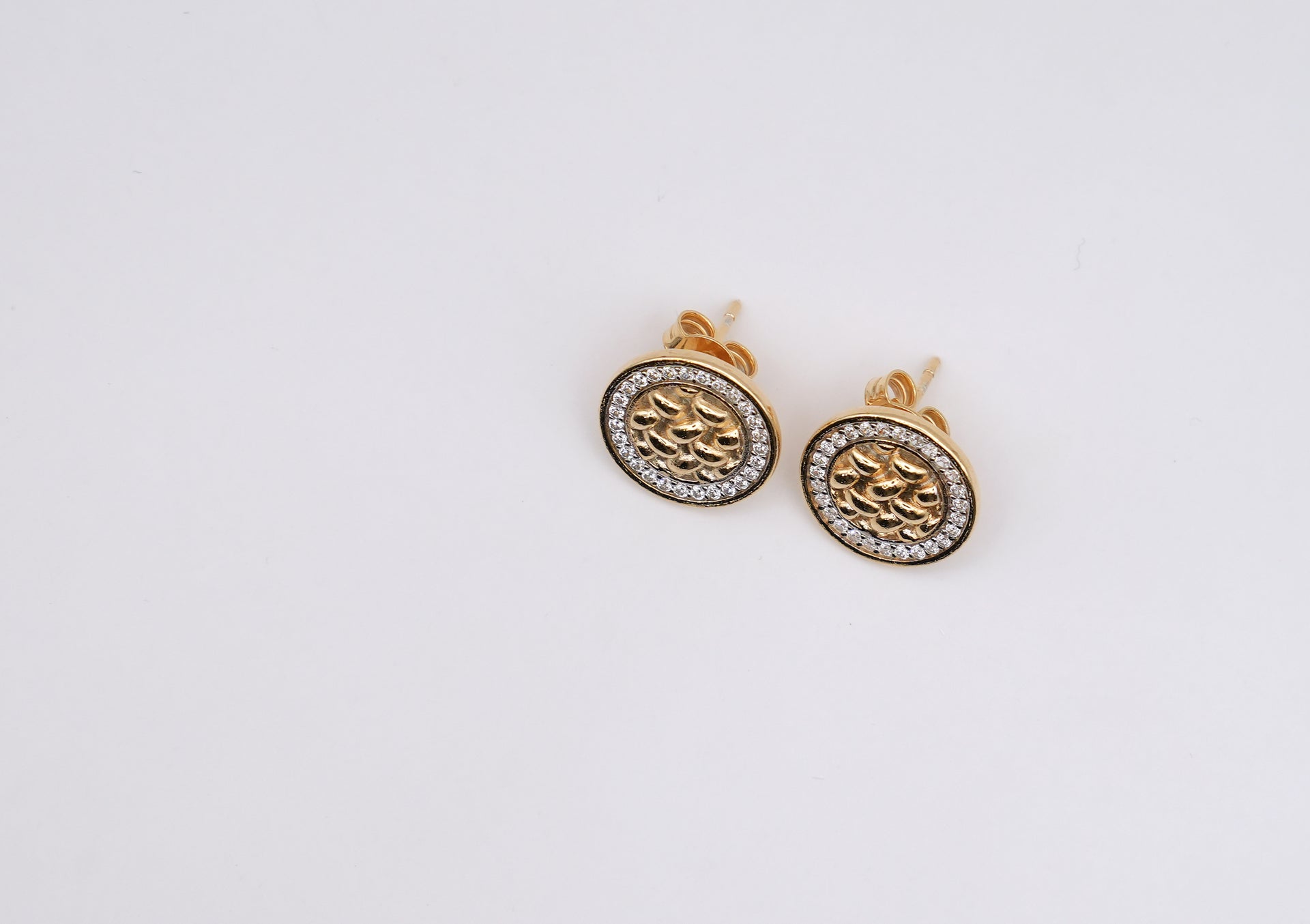 Orecchini Tondo Gold|Silver