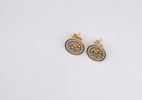 Orecchini Tondo Gold|Silver