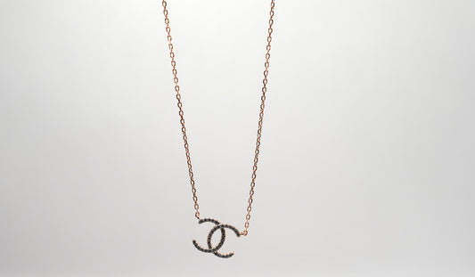 Collana Coco in argento 925 con zirconi