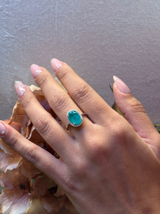 Anello Ovale | Luxury Smeraldo