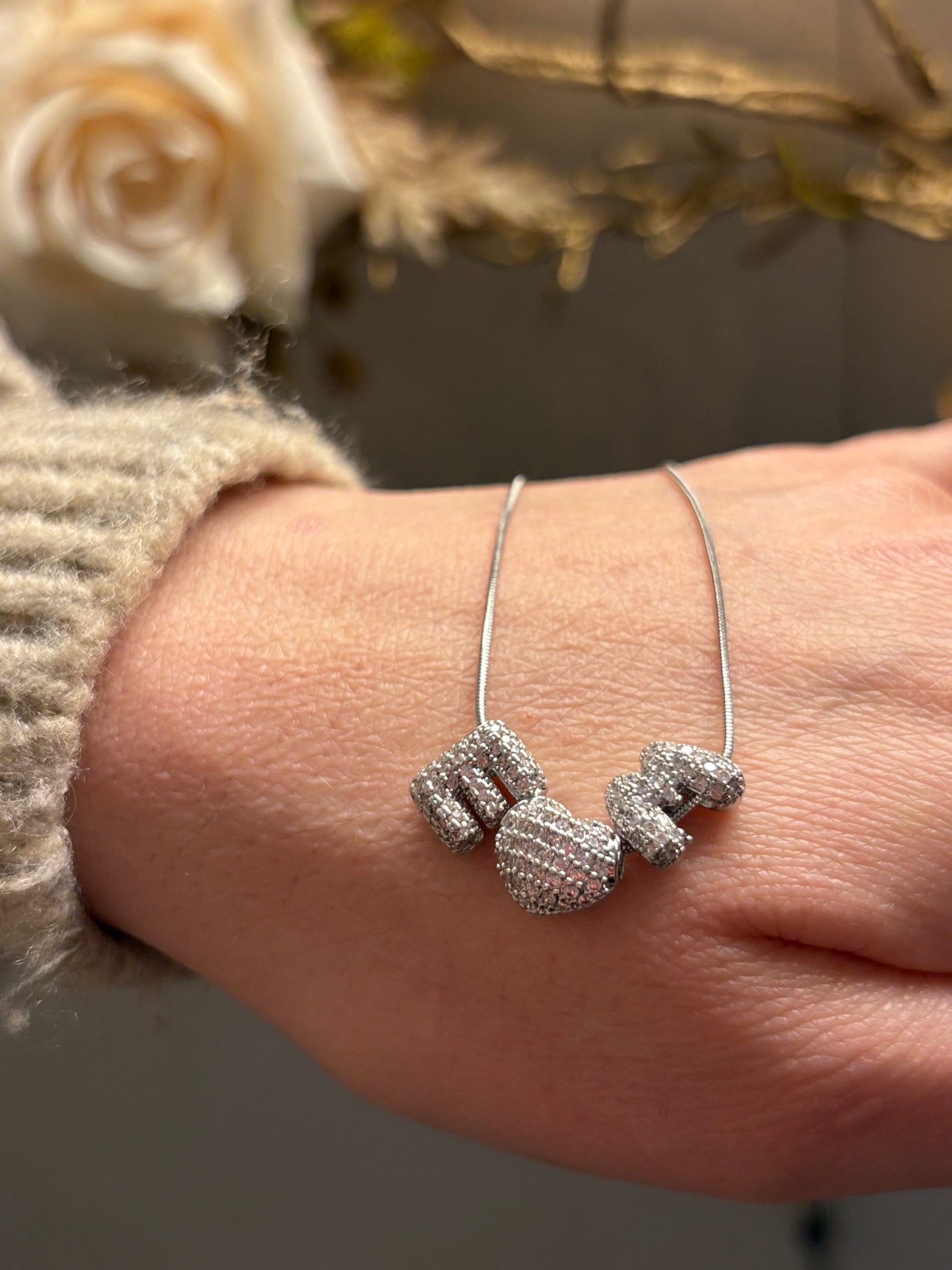 Collana iniziale | Acciaio inossidabile