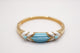 30%SCONTO - Bracciale Turchese|ottone |gold
