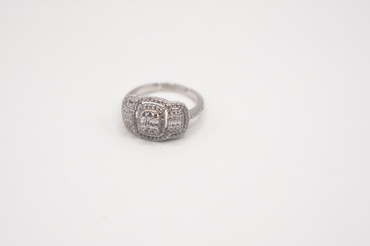 Anello Sofi'|pave'|argento 925