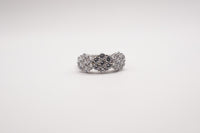 Anello Magic Big pavè | argento 925