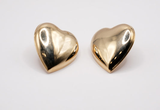Orecchini cuore Gold