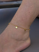 Cavigliera gold cuore