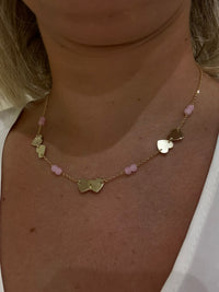 Collana cuore Rosa