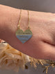 Collana Cuore Ornella Gold | Argento 925