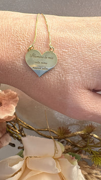 Collana Cuore Ornella Gold | Argento 925