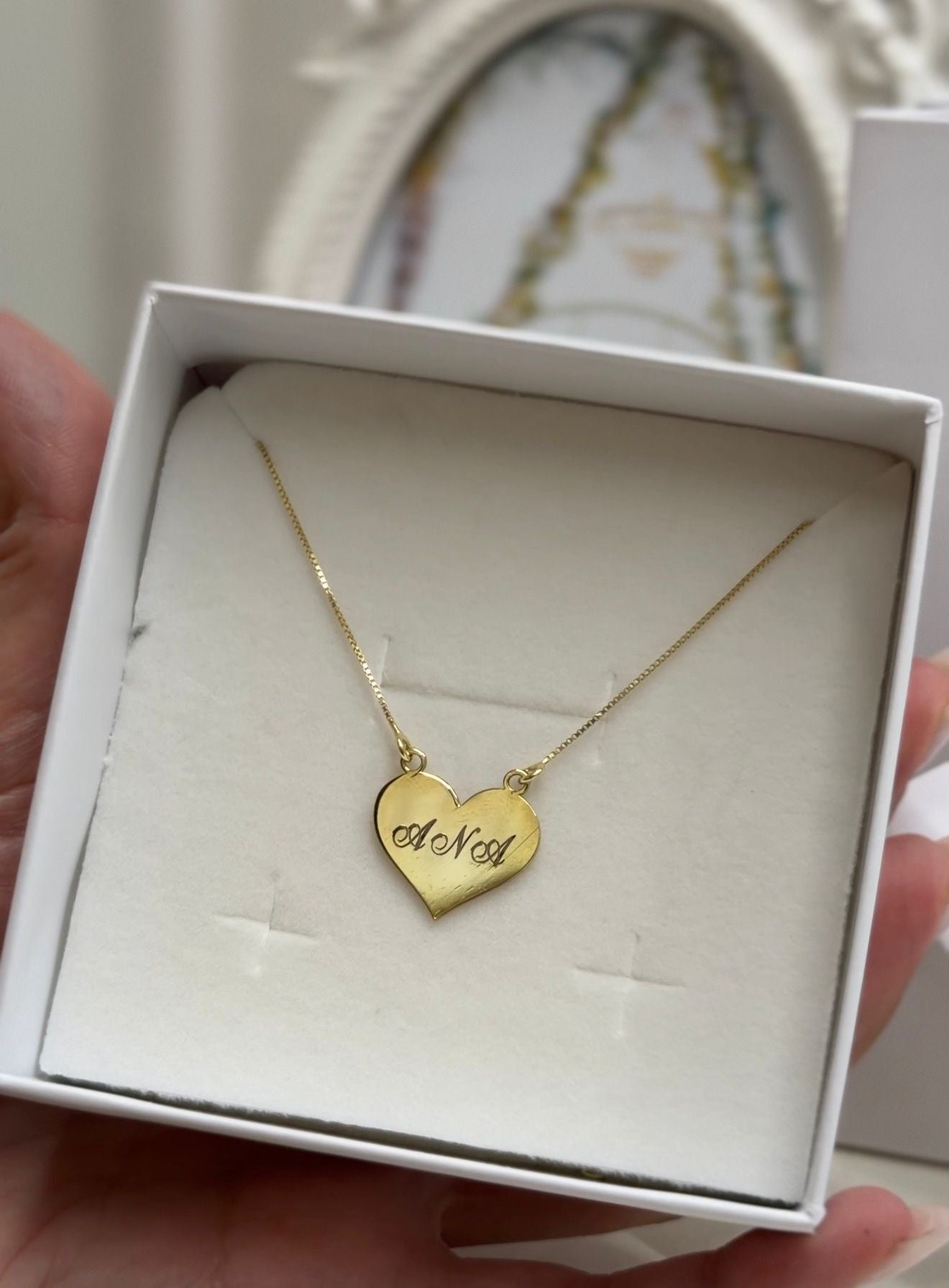 Collana Cuore Ornella Gold | Argento 925