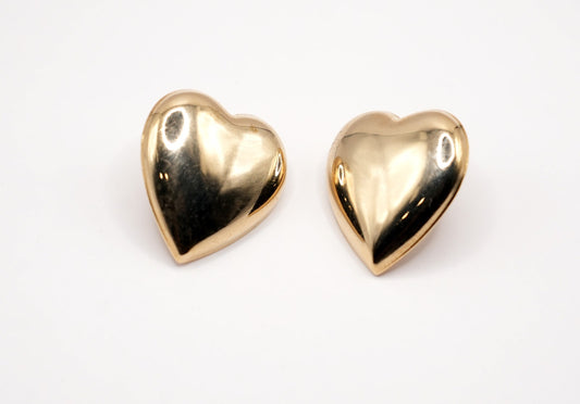 Orecchini cuore Gold