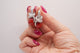 Orecchini corallo Elegance|argento 925|Pave'