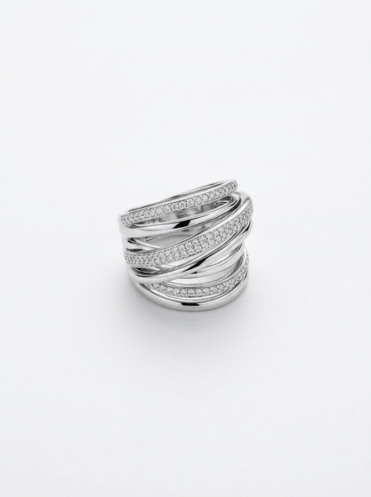 Anello abbraccio di luce