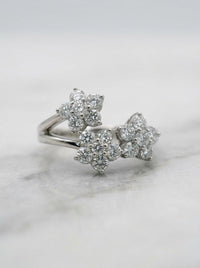 Anello Trio Flower | Argento 925