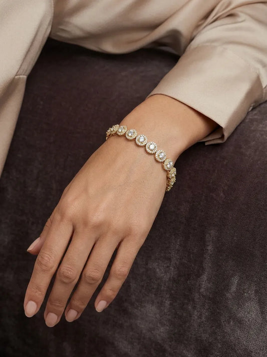 Bracciale Tennis Gold