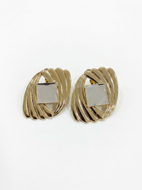 Orecchini Golden Frame