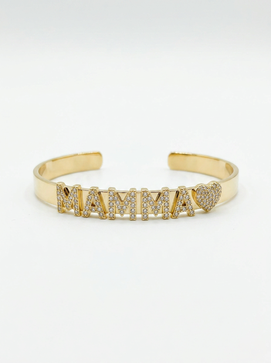 Bracciale rigido Mamma