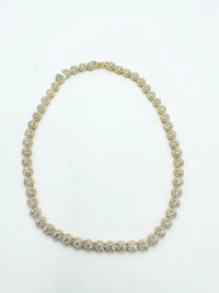 Collana Tennis Gold